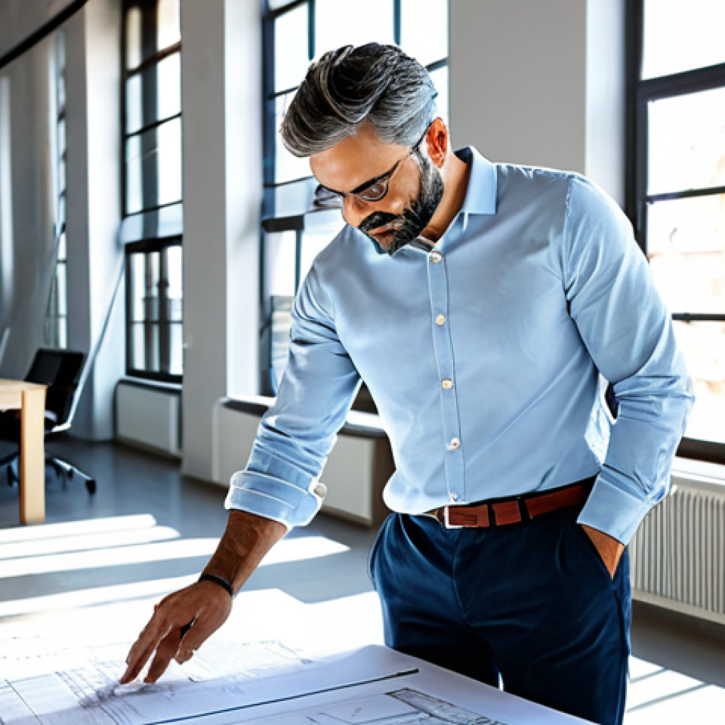 프랑스 미슐랭 레스토랑 추천 - **

"A professional architect in a modern, sunlit studio in Barcelona, reviewing blueprints, wearing...