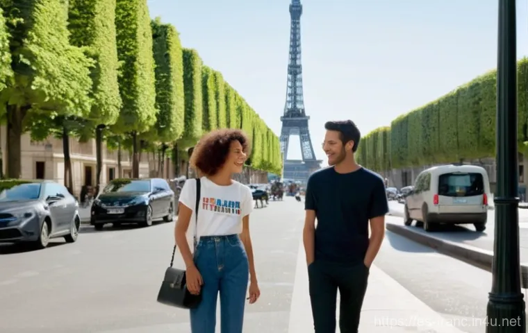 프랑스와 미국의 외교 관계 - **Prompt Title: The Discordant Symphony of Alliances**
    **Description:** A wide shot capturing a ...