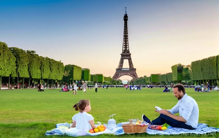 에펠탑 역사 및 관람 팁 - **Prompt: "Eiffel Tower's Grand Construction at the 1889 Universal Exposition"**
    A vibrant, wide...