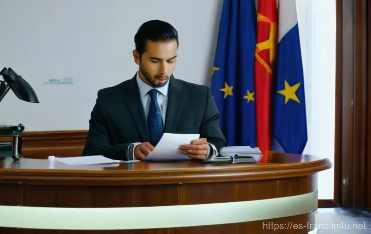 프랑스에서 응급 상황 대처법 - **Prompt:** A compassionate female doctor, wearing a crisp white lab coat over a professional blouse...